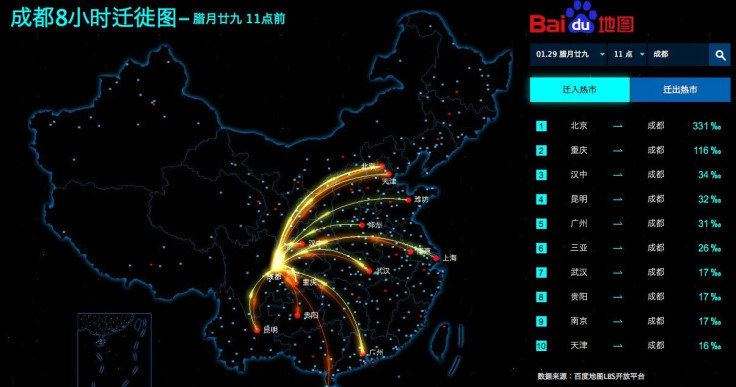 Baidu Heat Map