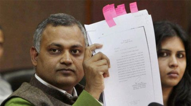  Law Minister Somnath Bharti