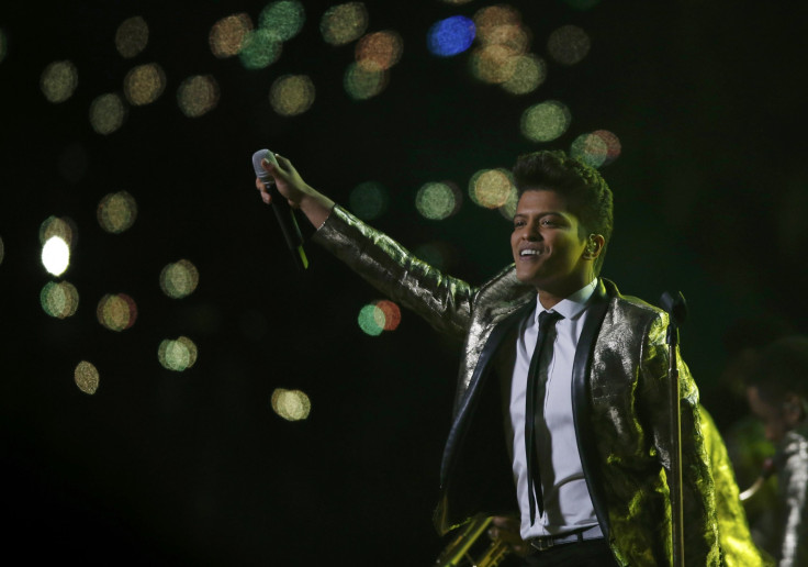 Bruno Mars 2014 Super Bowl Halftime Performance