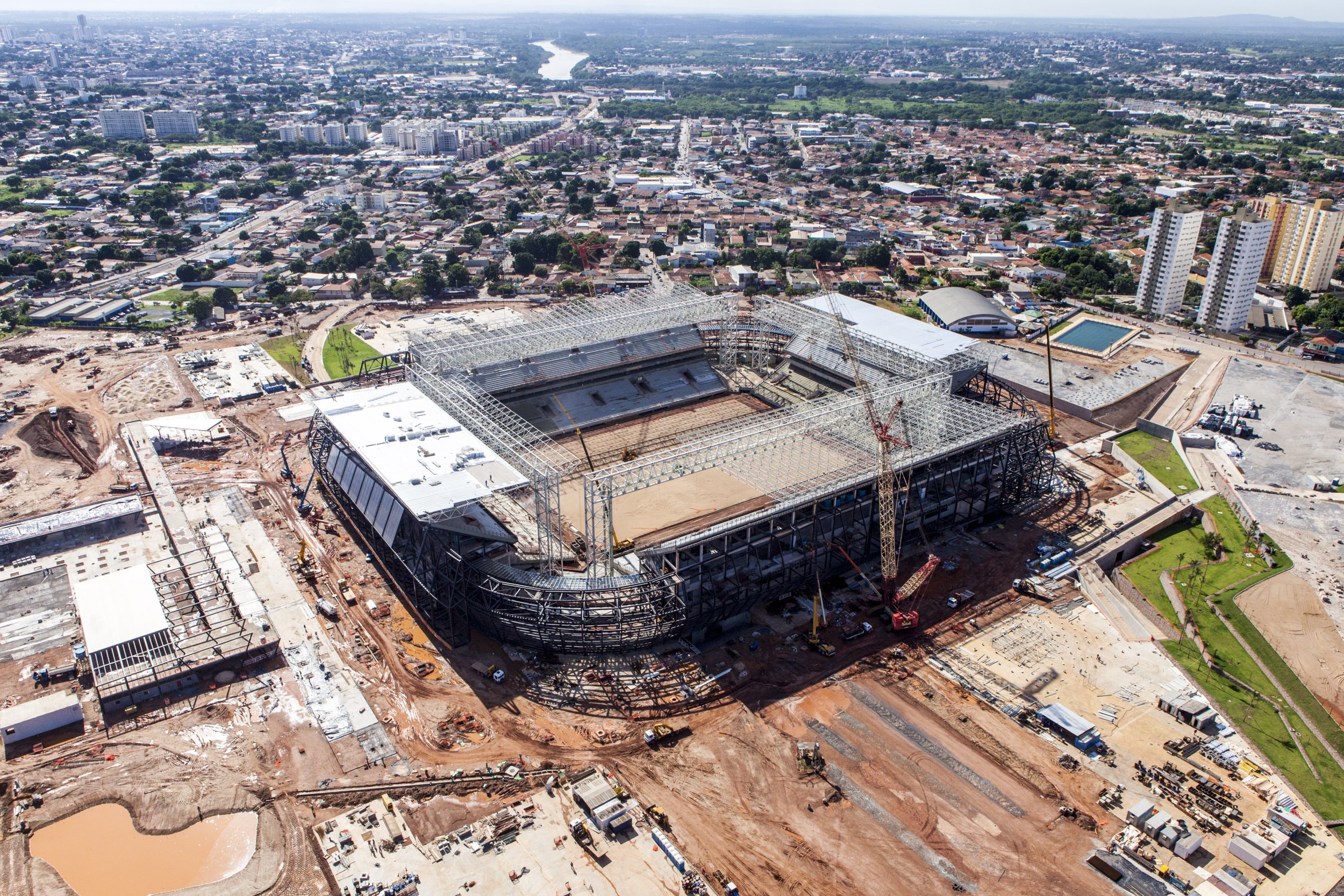 Migrant Workers From Haiti Building 2014 World Cup Stadiums In Brazil ...