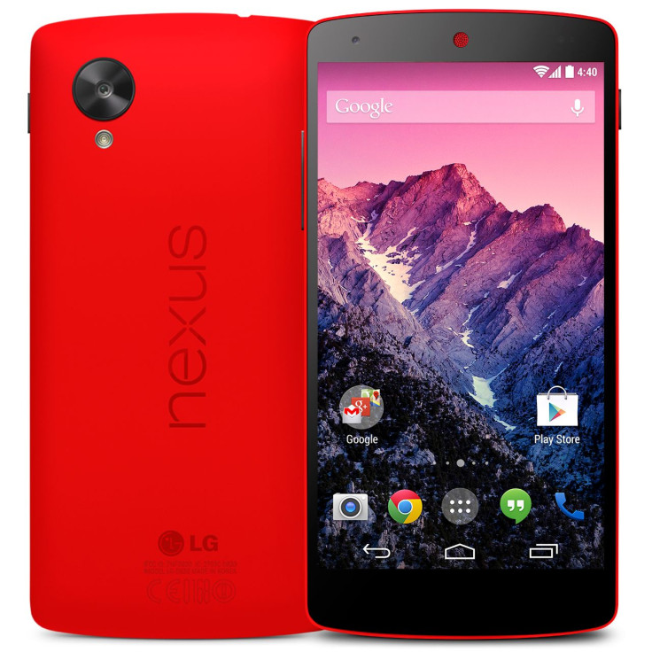 Google LG Nexus 5 Red Release Date Price Cost