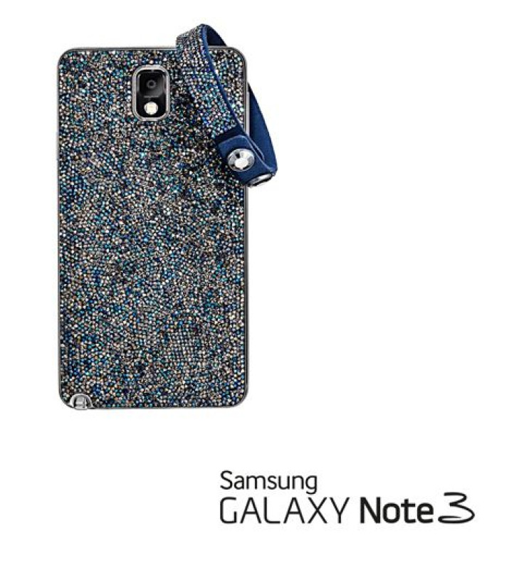 Swarovski crystal Samsung Galaxy Note 3 cover and bracelet 