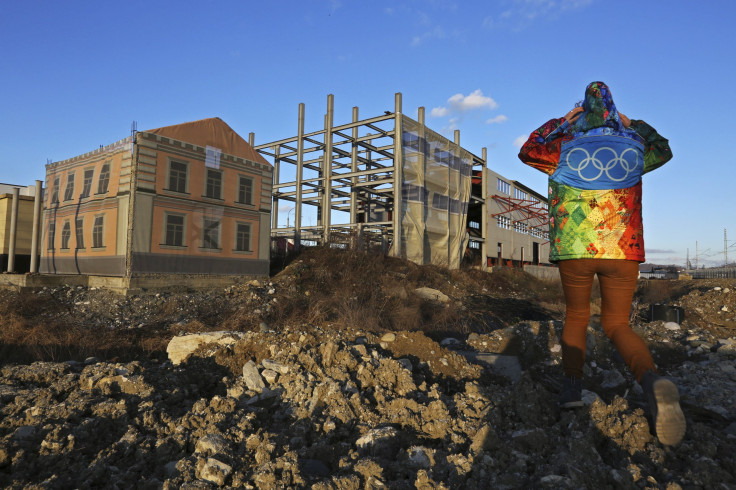 Sochi construction site