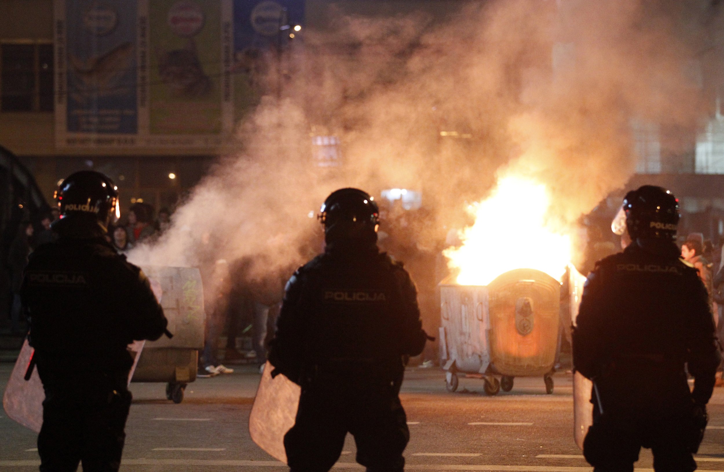 Bosnia civil unrest protests