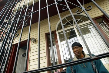 Camden New Jersey Can Casinos Help Save America S Poorest City   Resident Sits His Enclosed Porch Camden New Jersey 