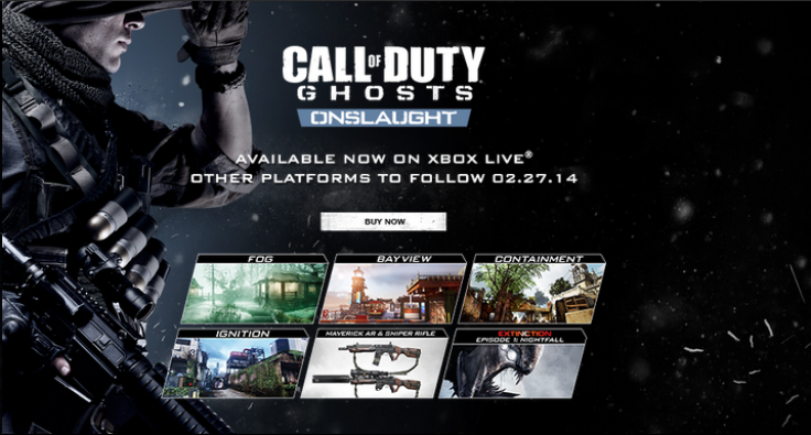 Call of Duty Ghosts Onslaught Release Date PS3 PS4 PC Review