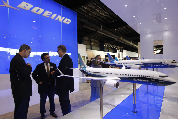 Boeing booth