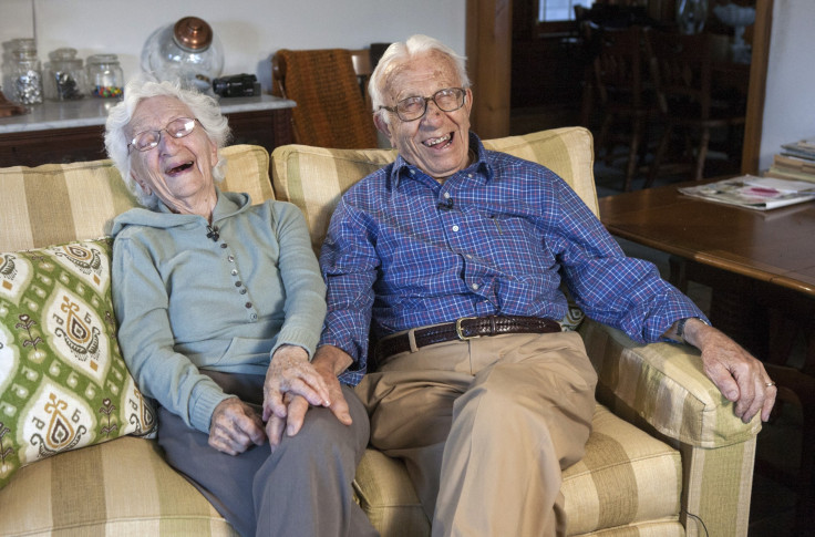 Laughing couple