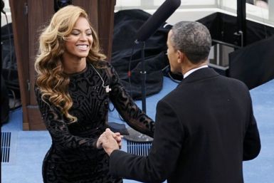Beyonce and President Obama 