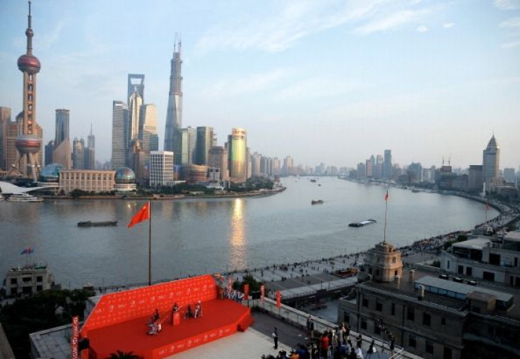 Shanghai skyline 2013 getty