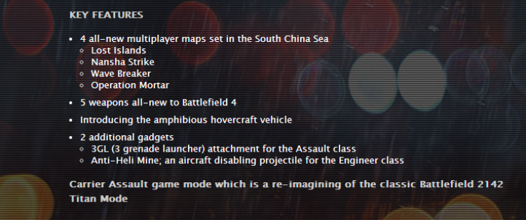 Battlefield 4 Naval Strike BF4 Titan Mode