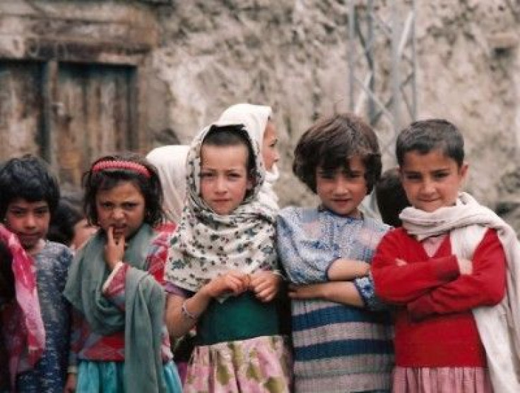 Rural children in Pakistan (not involved in swara or vani)