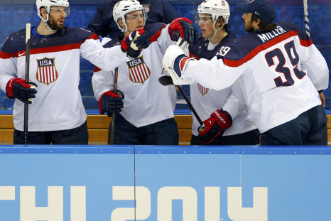Team USA Men's Hockey 2014 Sochi