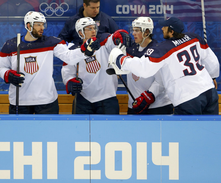 Team USA Men's Hockey 2014 Sochi