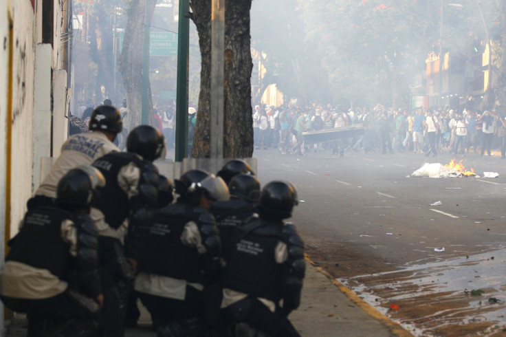 Venezuela Riot police