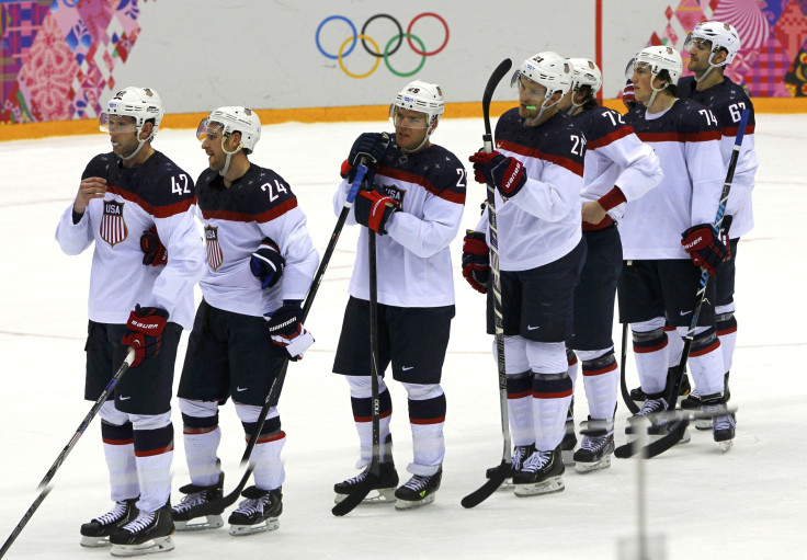 Team USA Men's Hockey Sochi 2014