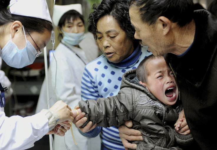 Hand foot mouth disease China enterovirus