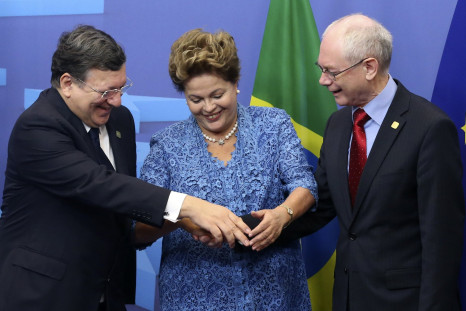 Rousseff, Barroso, EU