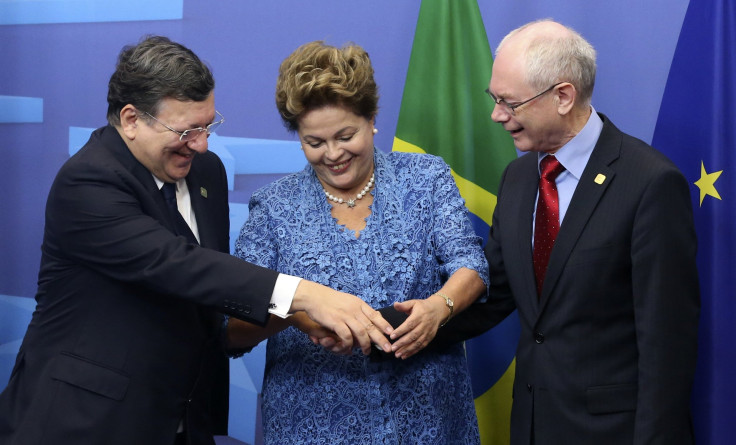 Rousseff, Barroso, EU