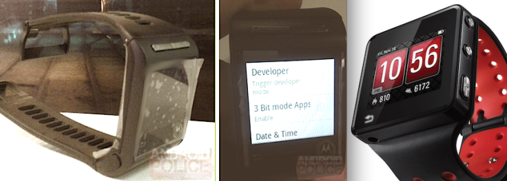 Motorola MotoActv Android Nexus Smartwatch Prototype Similarity
