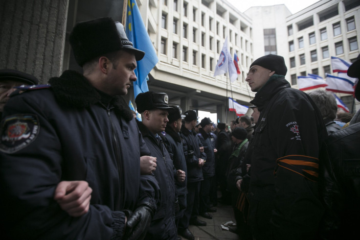 Ukraine police Crimea 26Feb2014