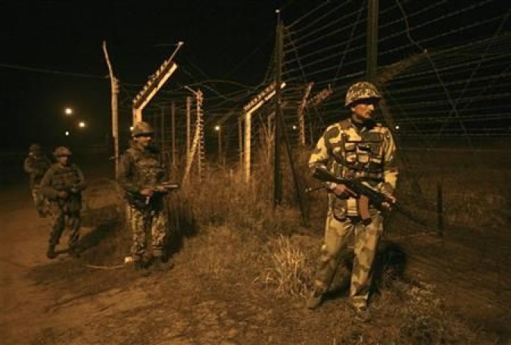 Indian soldiers in Kashmir