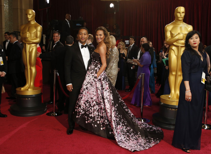 John Legend and Chrissy Teigen Oscars 2014