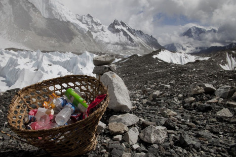 Mount Everest Trash