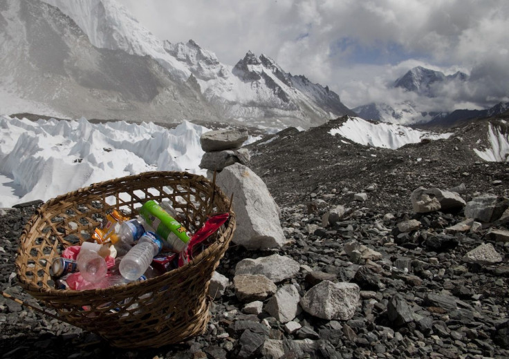 Mount Everest Trash