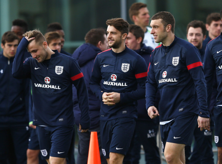 Luke Shaw, Jay Rodriguez, Rickie Lambert