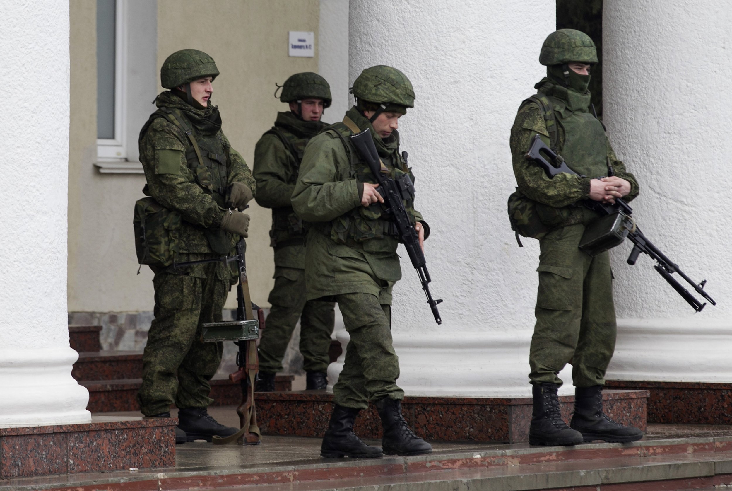 Russia's Use Of Unmarked Troops In Simferopol, Crimea: Shady, But Not ...