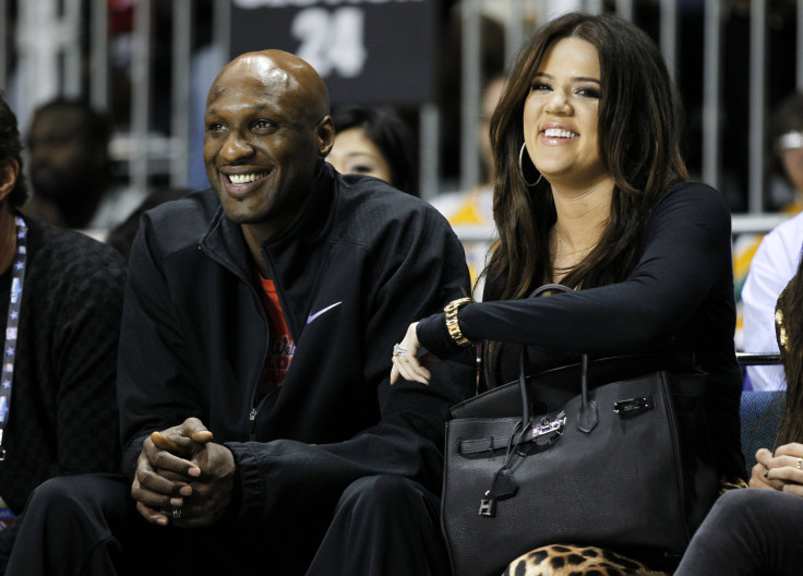 Lamar Odom and Khloe Kardashian