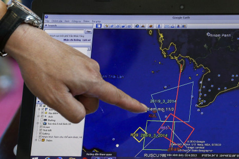 Malaysia Airlines MH370 Search Area