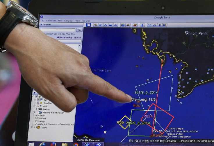 Malaysia Airlines MH370 Search Area