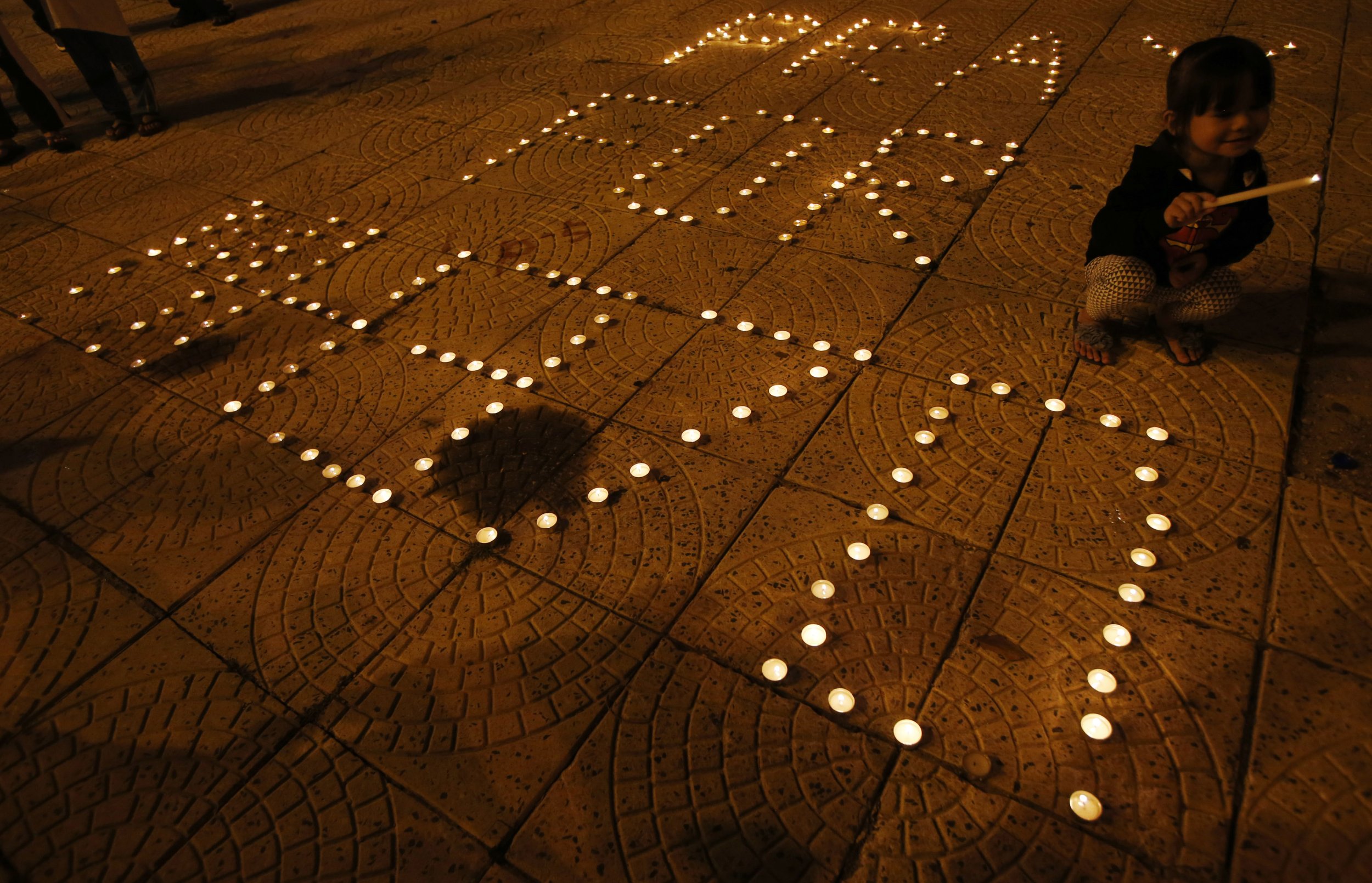 MH370 Candlelight vigil