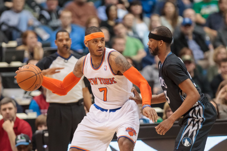 Carmelo Anthony Knicks