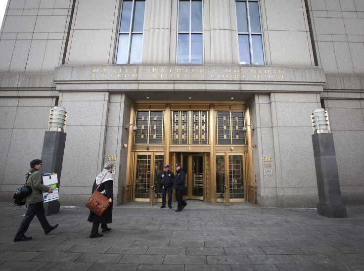 The front of the U.S district court house