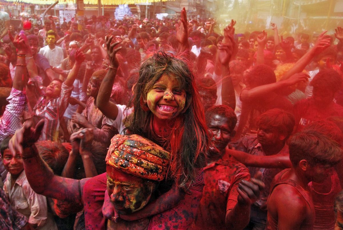 Holi pictures 2014