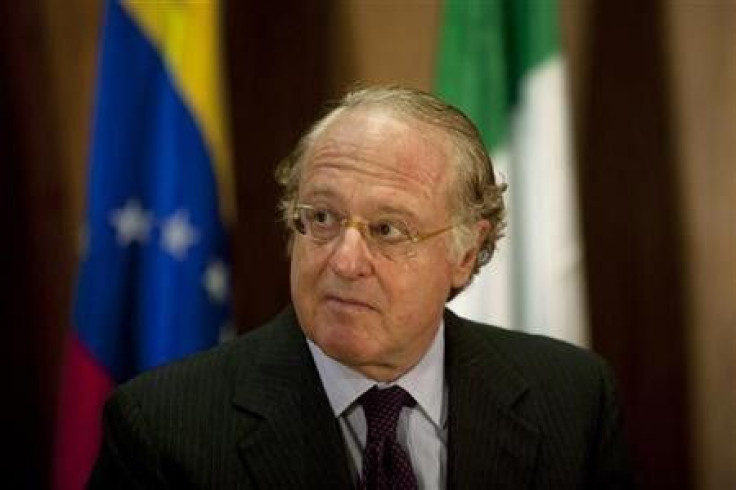 Italy's Eni Chief Executive Paolo Scaroni 