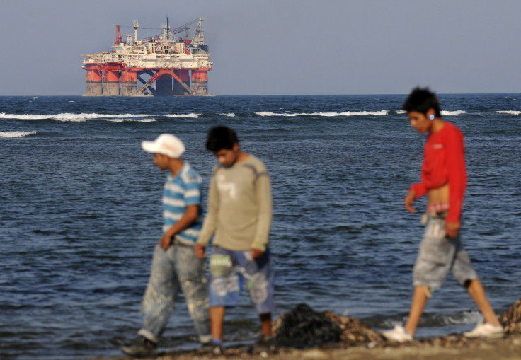 Deepwater oil rigs in Mexico