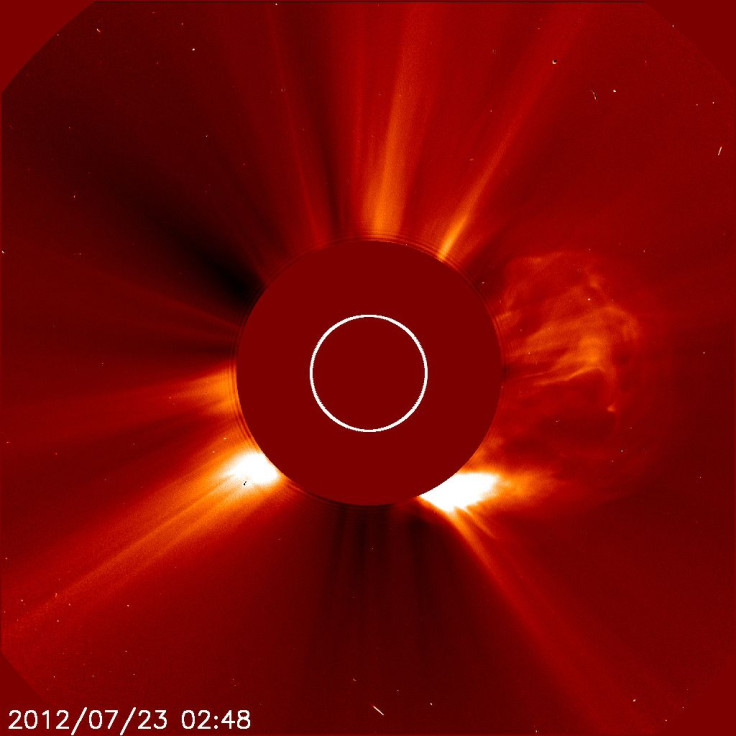 Coronal Mass Ejection Seen From SOHO