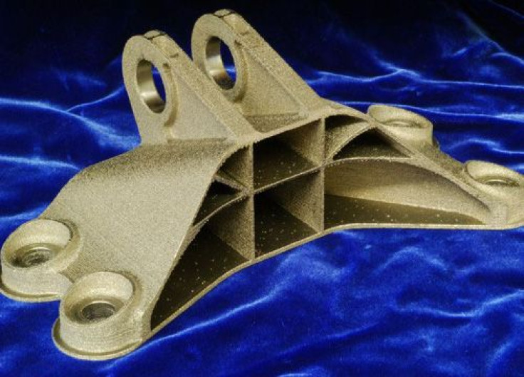 GE Crowdsourced Winning 3D Printed Jet Engine Bracket Design