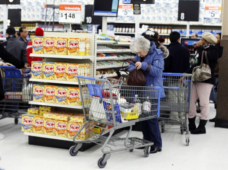 A woman shops in New York