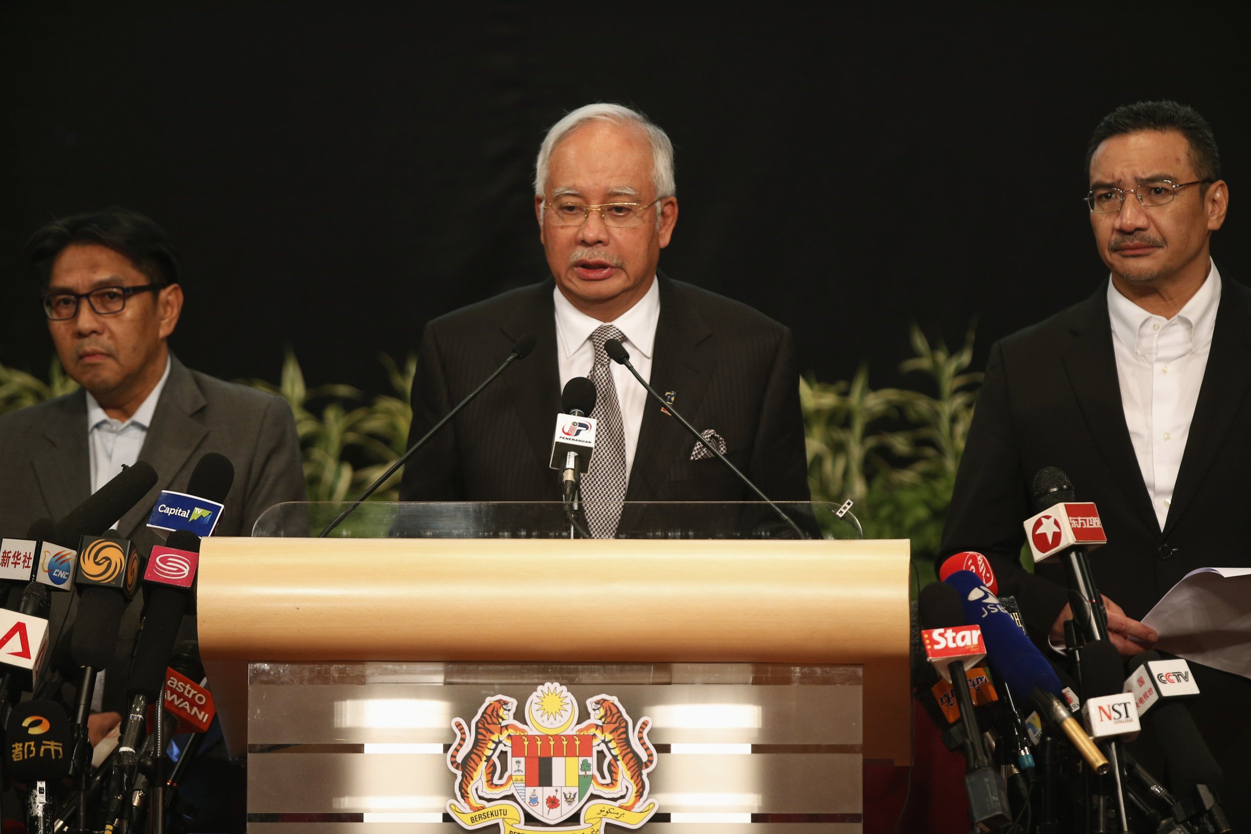 Najib Razak briefing march 24