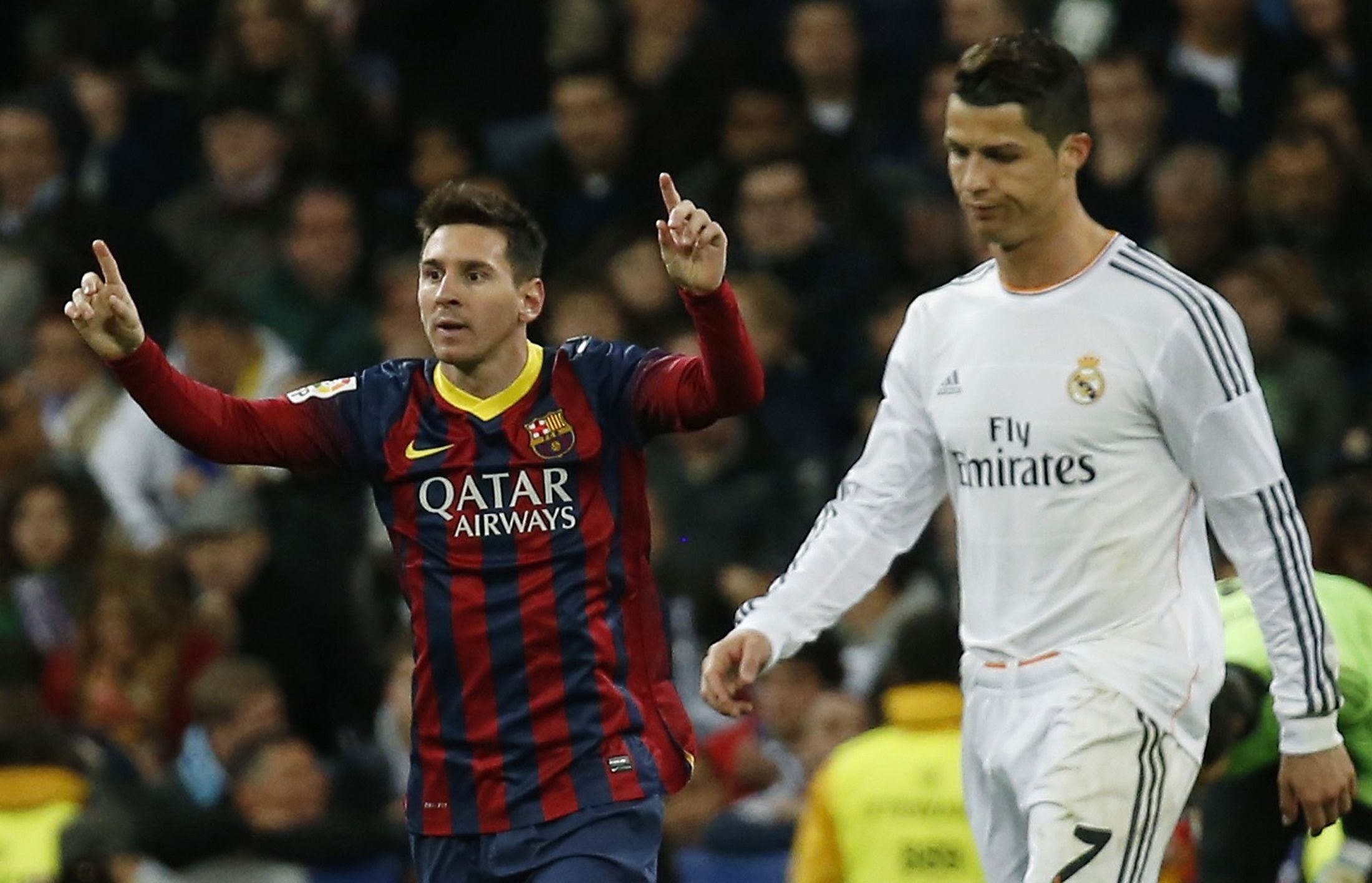 The Lionel Messi-Cristiano Ronaldo rivalry comes to an absurd