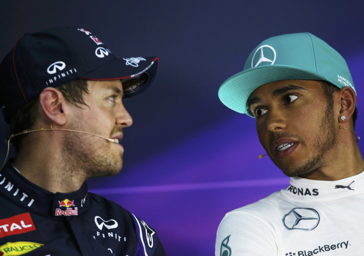 Sebastian Vettel, Lewis Hamilton