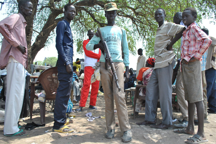 White Army Fighters in Nasir