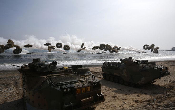 Korea military drills