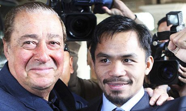 Manny Pacquiao Bob Arum