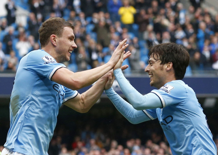 Edin Dzeko Manchester City